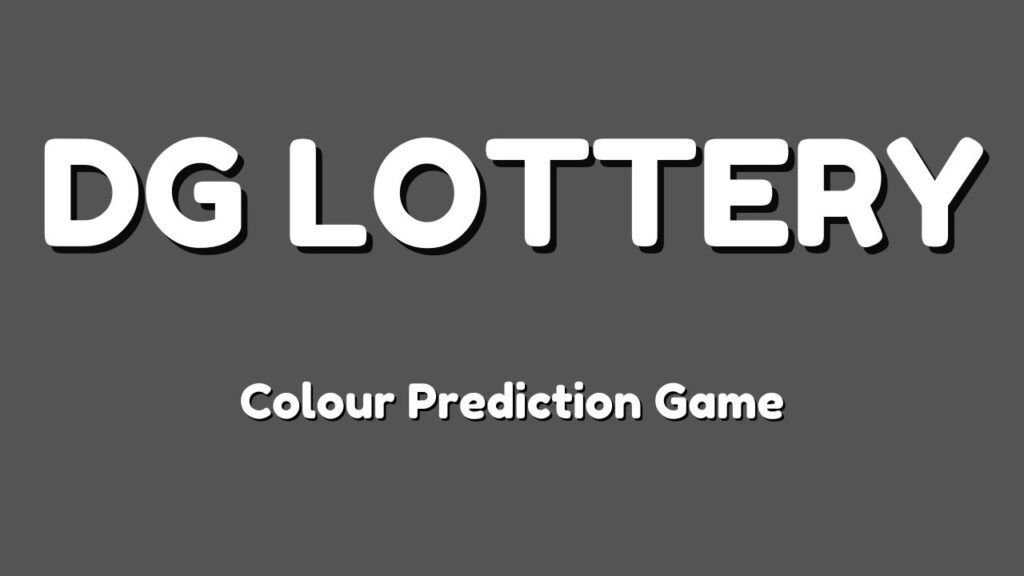 DG Lottery Login